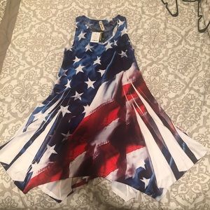 Sundress. Red, White & Blue